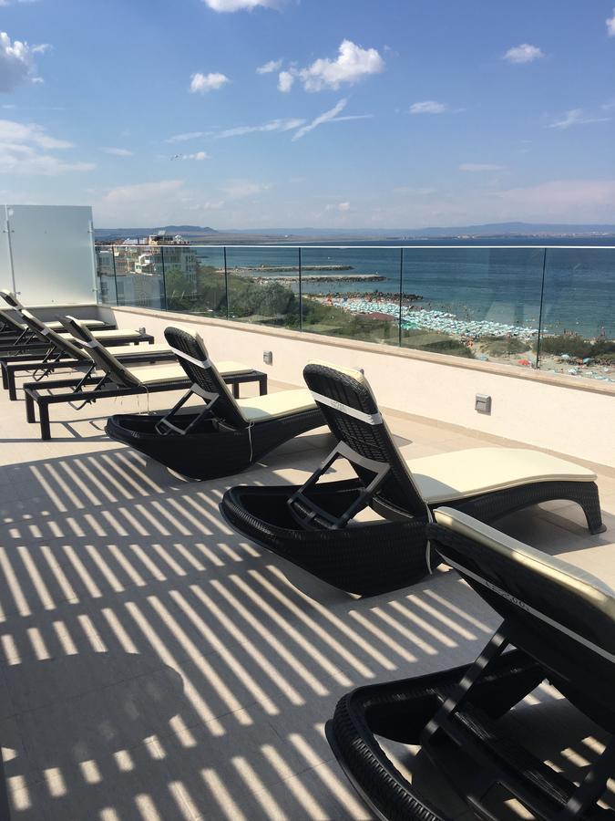 Apartmán Golden Sea View Penthouse Pomorie Exteriér fotografie