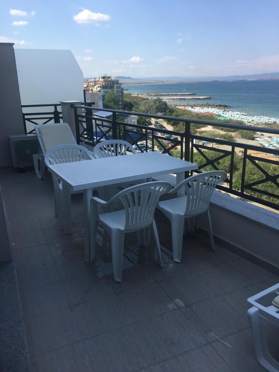 Apartmán Golden Sea View Penthouse Pomorie Exteriér fotografie